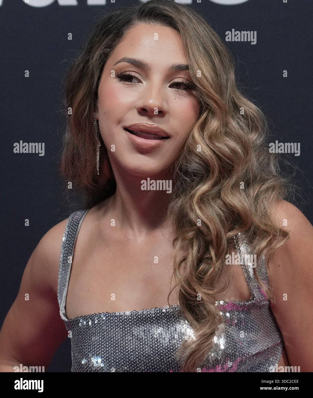 Los Angeles, USA. 18th Dec, 2025. Elizabeth Esparza arrives at the ...