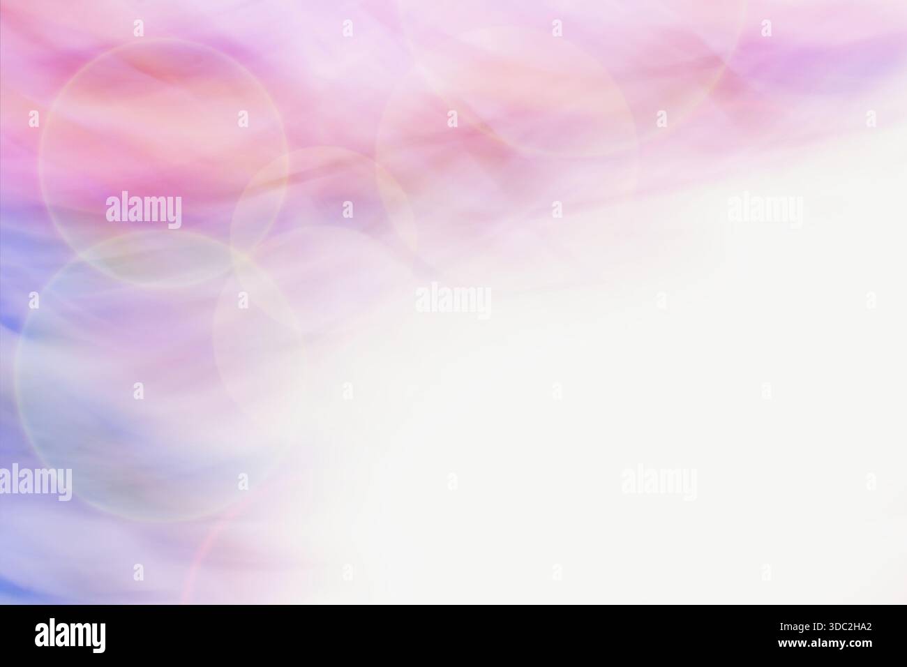 Abstract pink gradient backgroung with light circles. Stock Photo