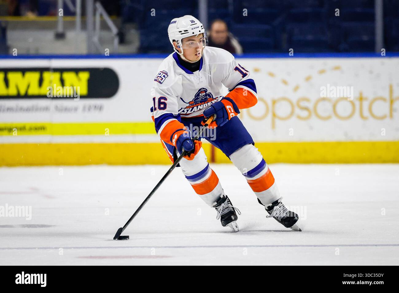 December 17, 2025: Bridgeport Islanders forward Alex Jefferies (16 ...