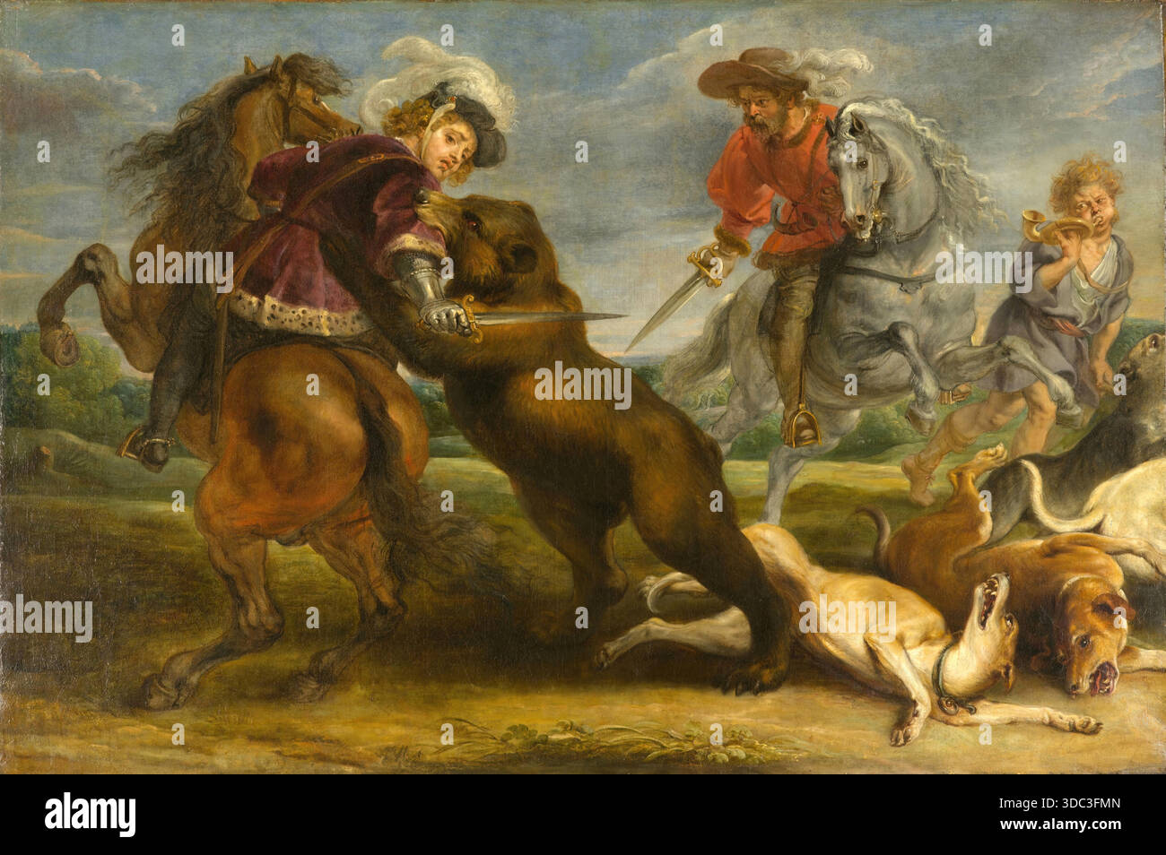Violent Motion Example Peter Paul Rubens, The Bear Hunt, 16391640, oil on canvas, dynamic ...