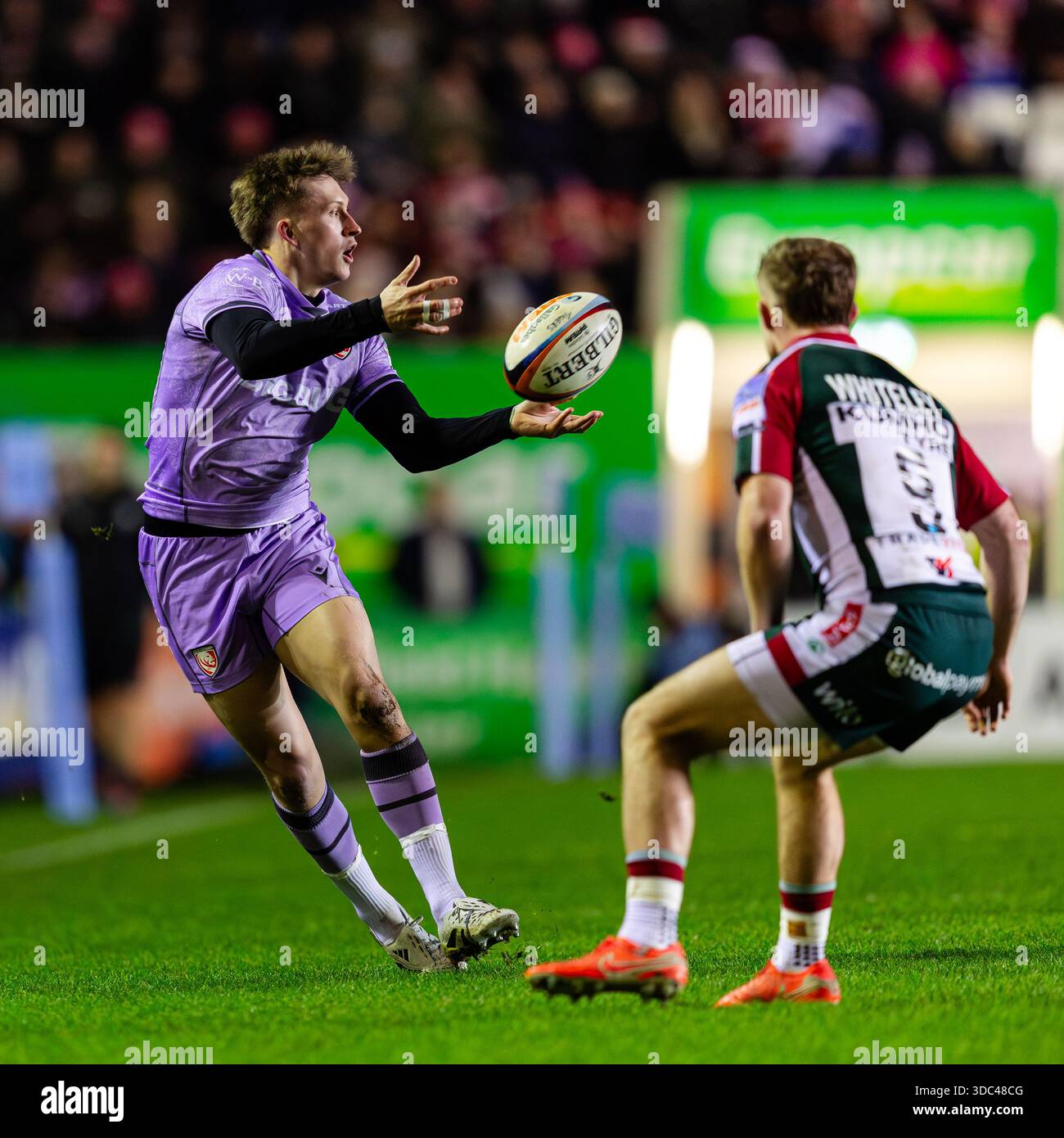 Leicester, England, UK, 19 December 2025. Josh Hathaway of Gloucester ...