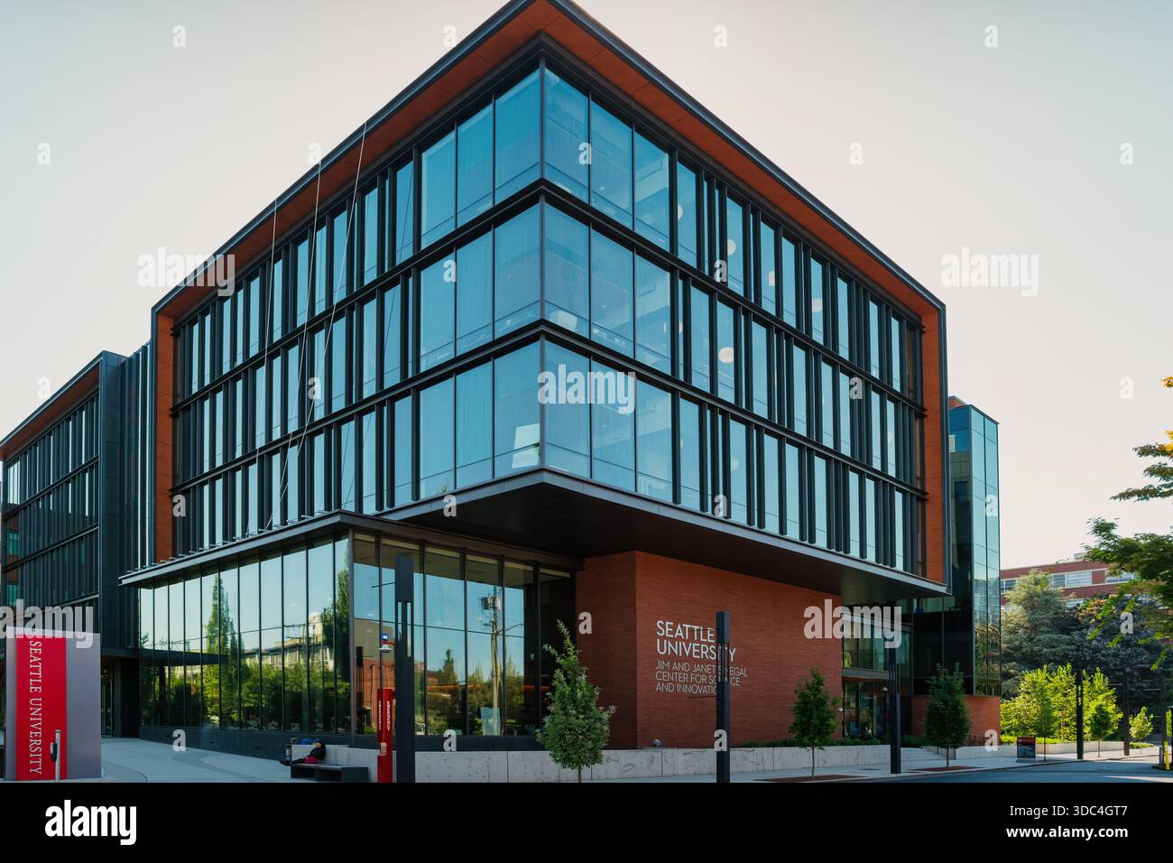 Center for Science and Innovation at Seattle University campus in Seattle, Washington, USA. Stock Photo