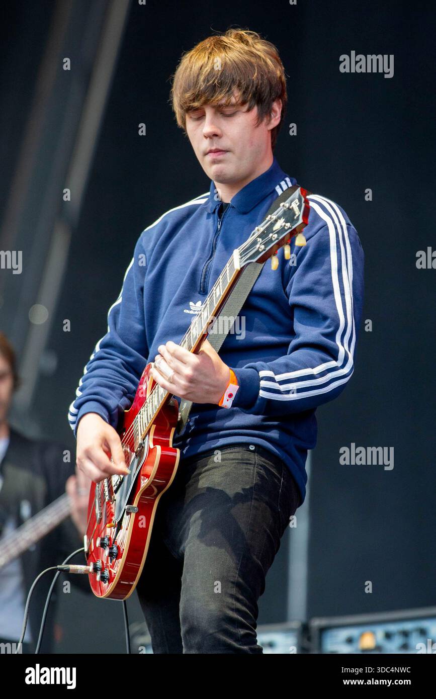 Jake Bugg at the Big Feastival 2022 on Alex James Cotswolds farm ...