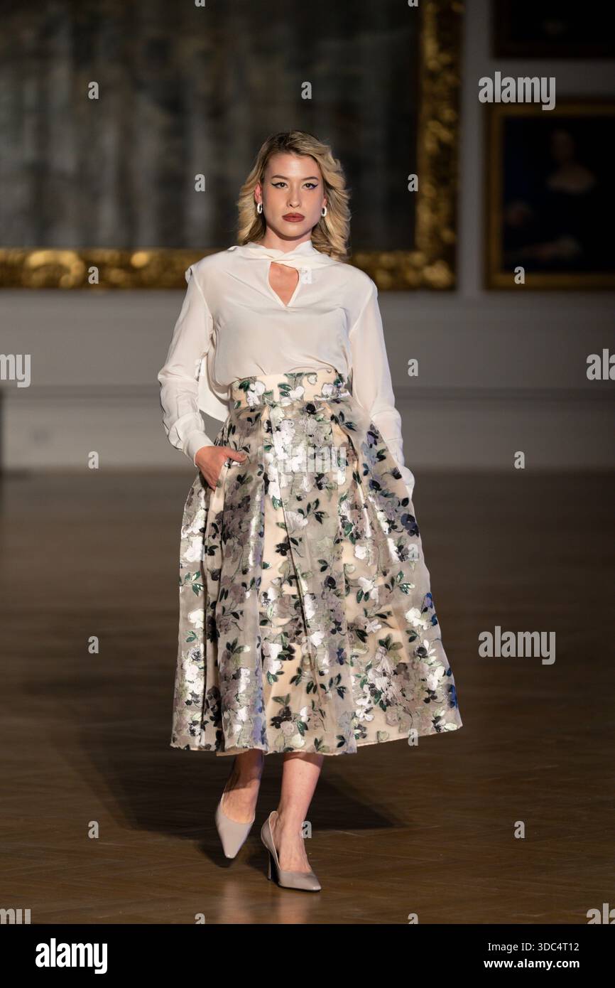 Italian Model Competitions Rome, Italy – Models on the runway during a fashion show dedicated to ...