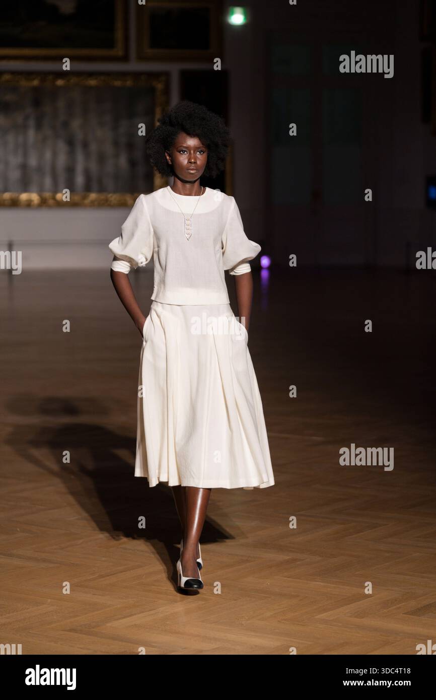 Italian Row Models Rome, Italy – Models on the runway during a fashion show dedicated to ...