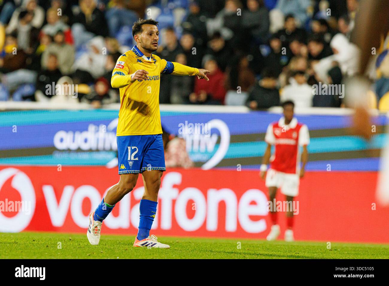 Joao Carvalho seen during Liga Portugal game between teams of GD Estoril Praia and SC Braga at Estadio Antonio Coimbra da Mota (Maciej Rogowski/Ball R Stock Photo - Alamy Joao Carvalho seen during Liga Portugal game between teams of GD Estoril Praia and SC Braga at Estadio Antonio Coimbra da Mota (Maciej Rogowski/Ball R Stock Photo - Alamy