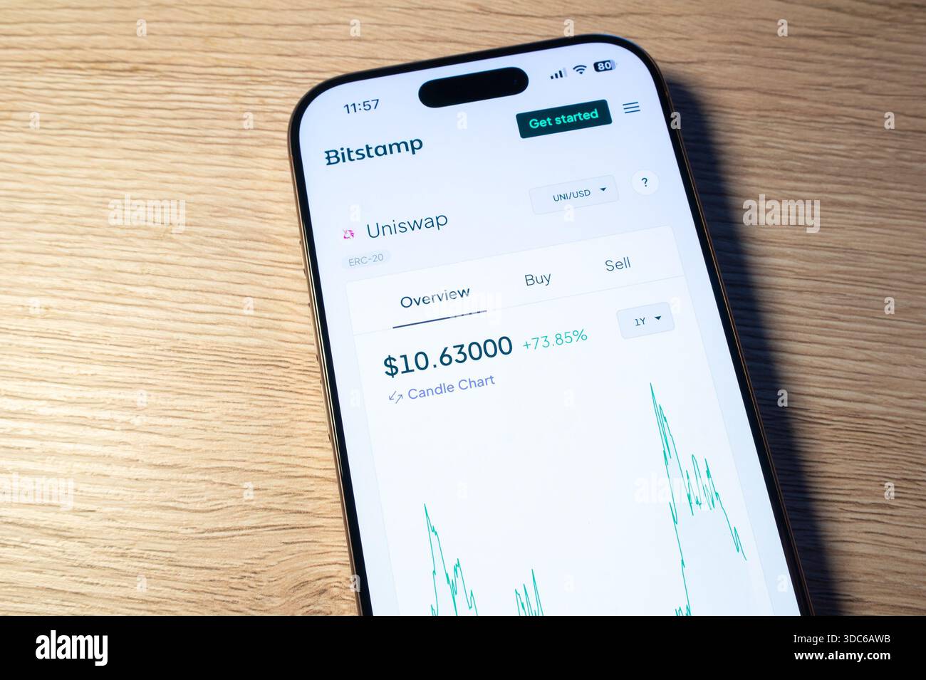 Uniswap coin hi-res stock photography and images - Alamy