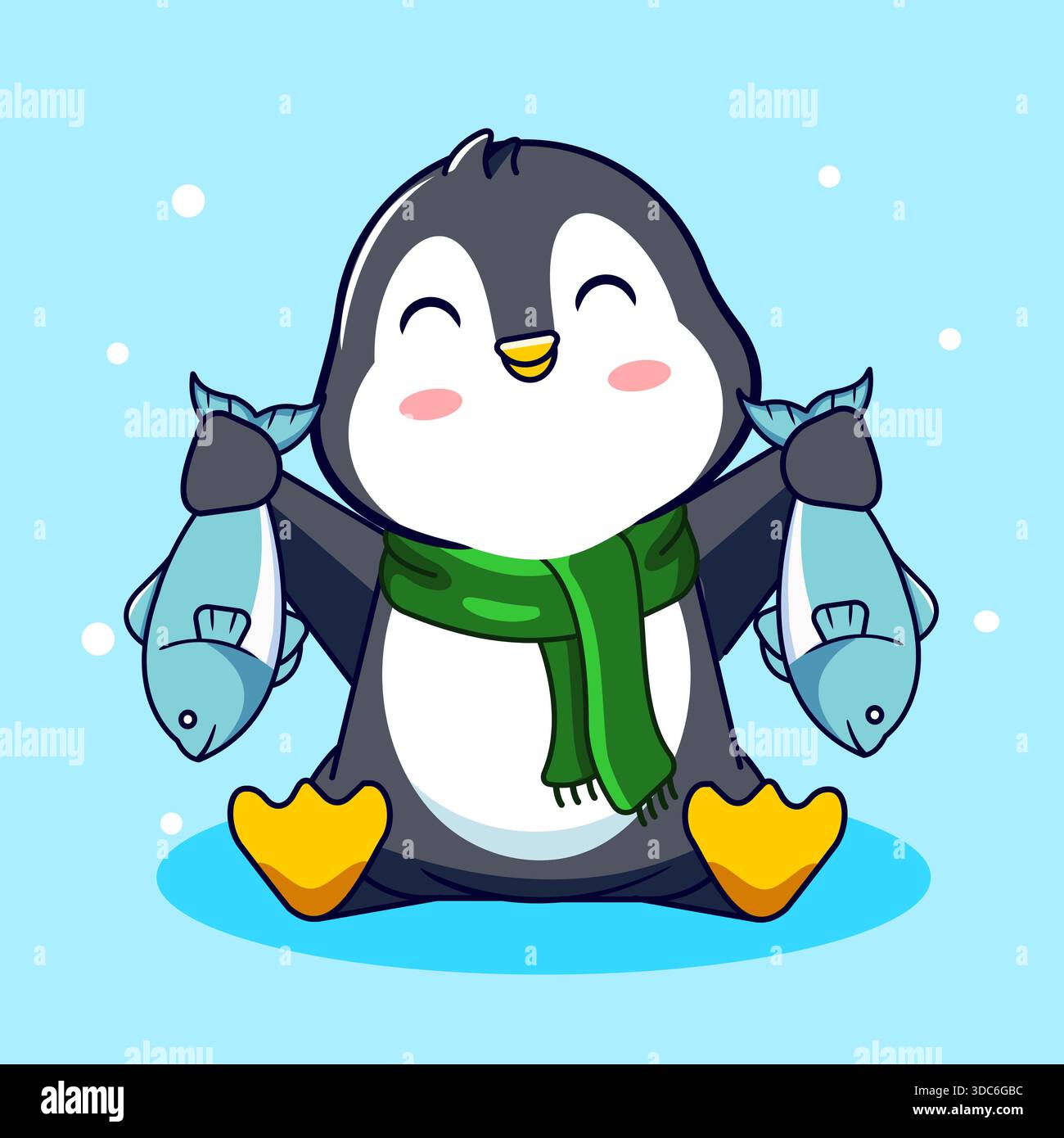 Two penguin Stock Vector Images - Alamy