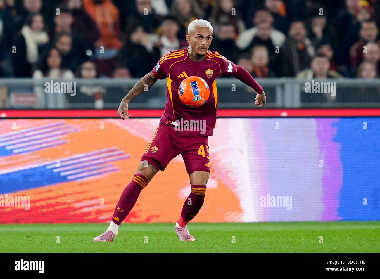 Wesley Roma R&b Wesley of AS Roma in action during the Serie A Enilive match between AS ...