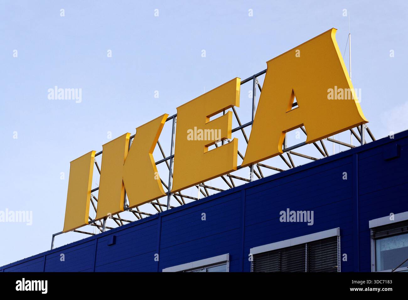 Swedish multinational furniture and household goods company IKEA store ...