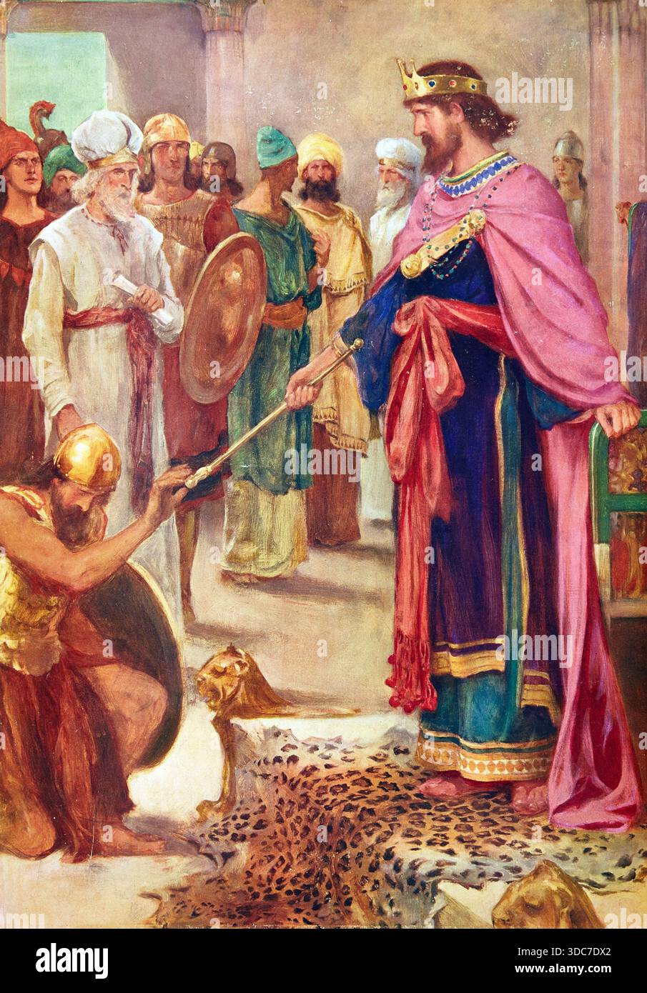 King David Goliath Bible