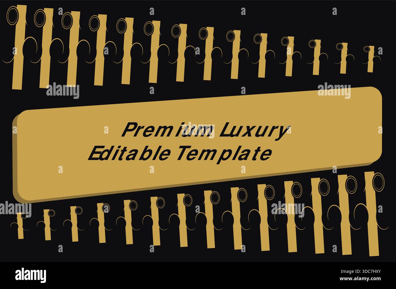 This premium luxury editable template features an elegant design with a ...