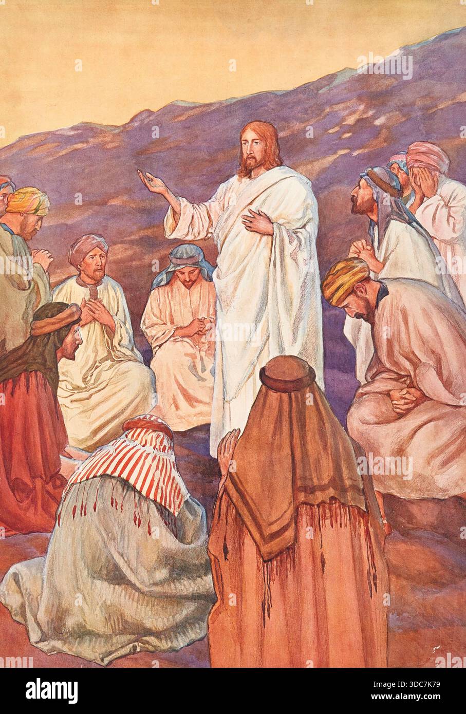 Disciples teaching hi-res stock photography and images - Alamy