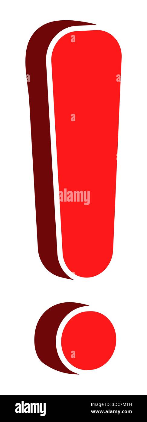 Vibrant question and exclamation mark for design projects Stock Vector