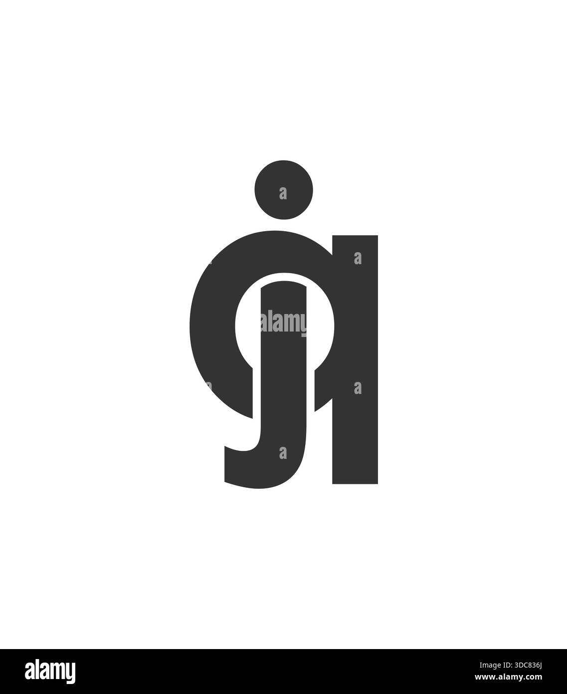 JQ creative geometric initial based modern and minimal logo. Letter j q trendy fonts. Universal professional elegant techno vector design. Stock Vector