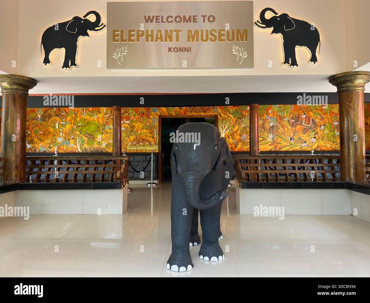The Elephant Museum at the Konni Elephant Training Centre (Aanakoodu ...