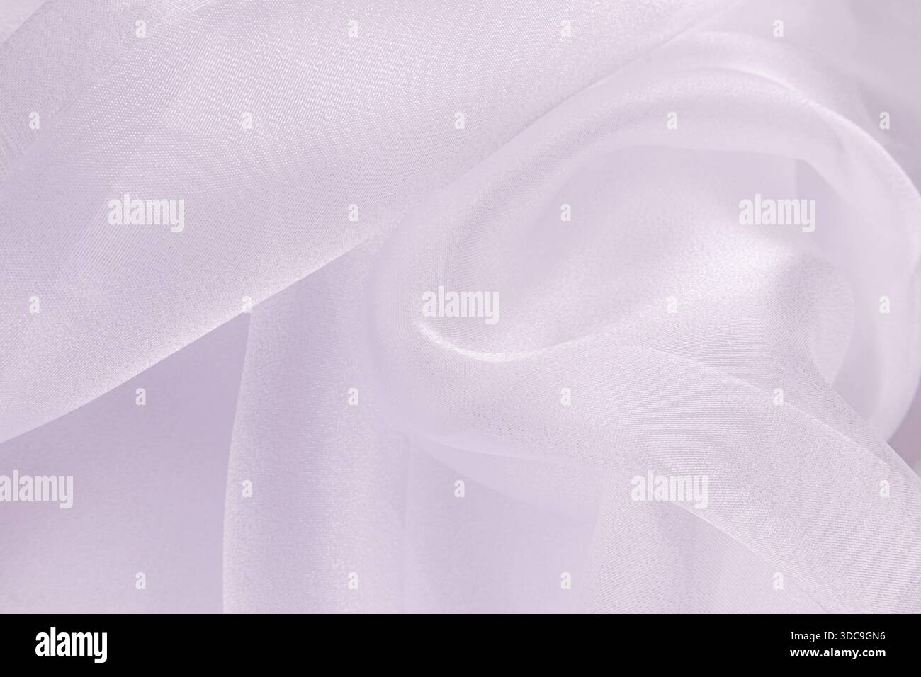 white waves, vortices of airy light fabric. wedding background. light ...