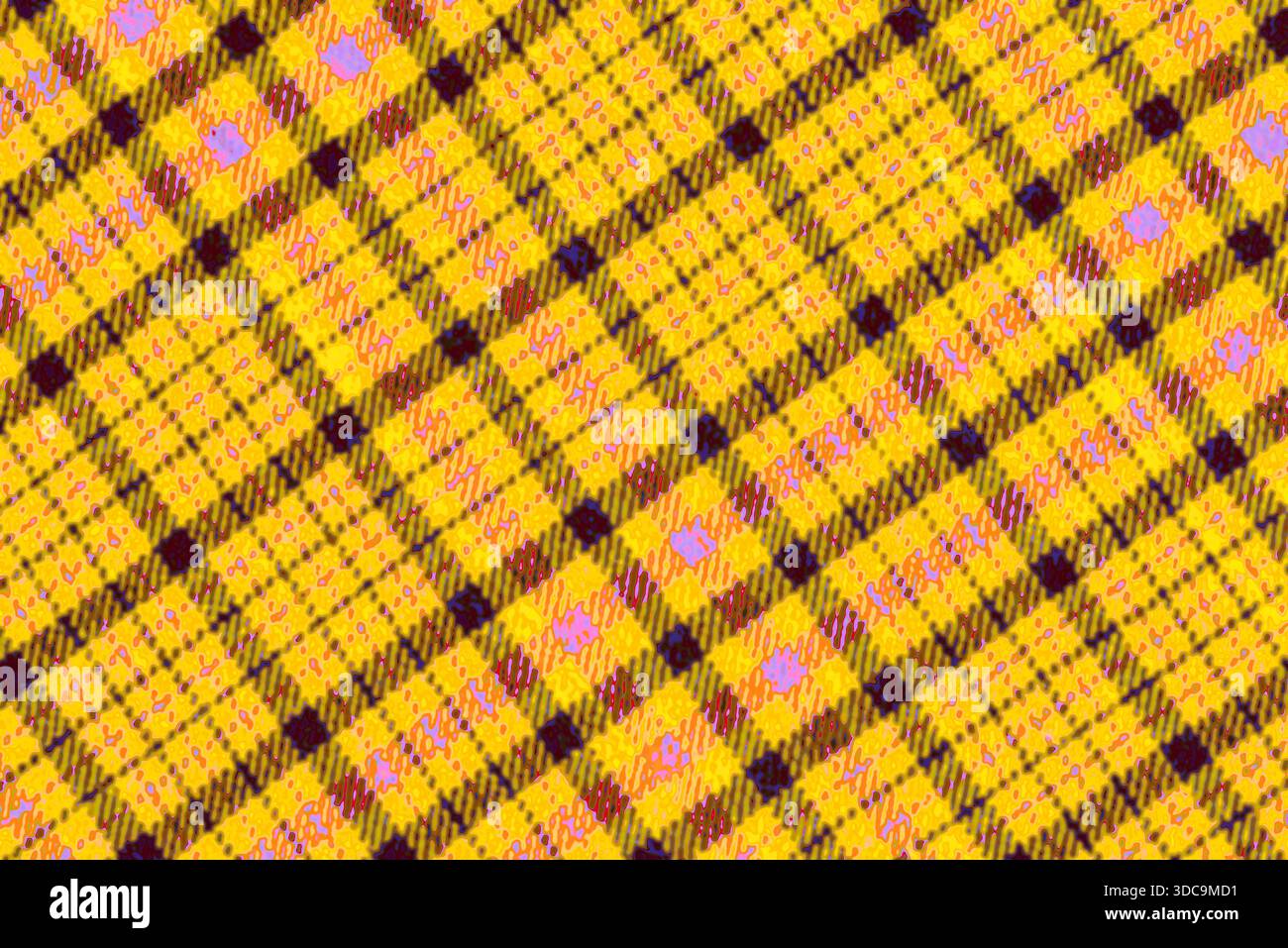 Colored checkered background Solarization Stock Photo
