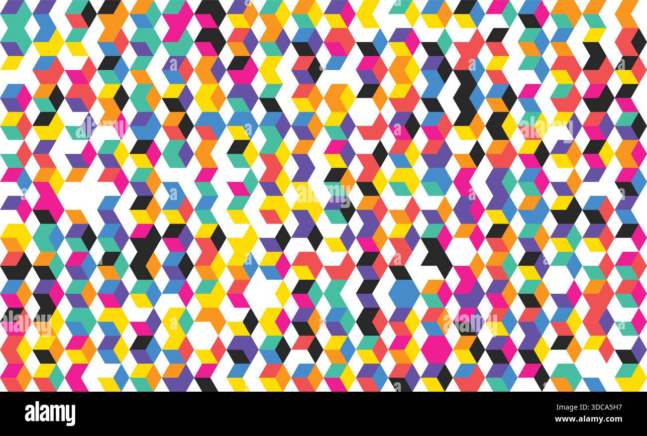 Interlocking hexagonal Stock Vector Images - Alamy