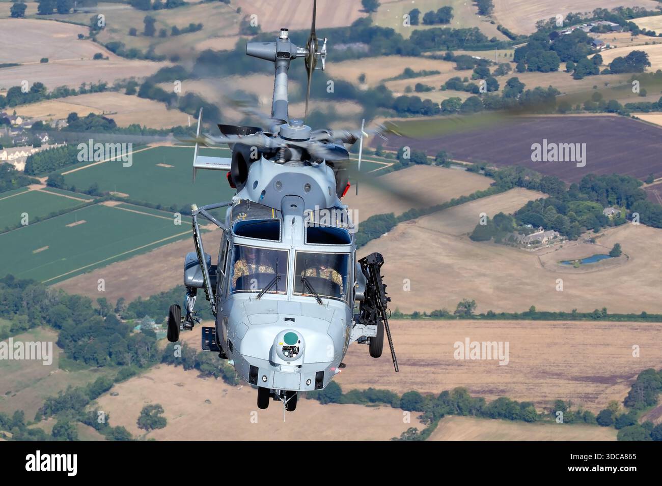 An Air to air Image Shows A Royal Navy Leonardo AW159 Wildcat an-air-to-air-image-shows-a-royal-navy-leonardo-aw159-wildcat