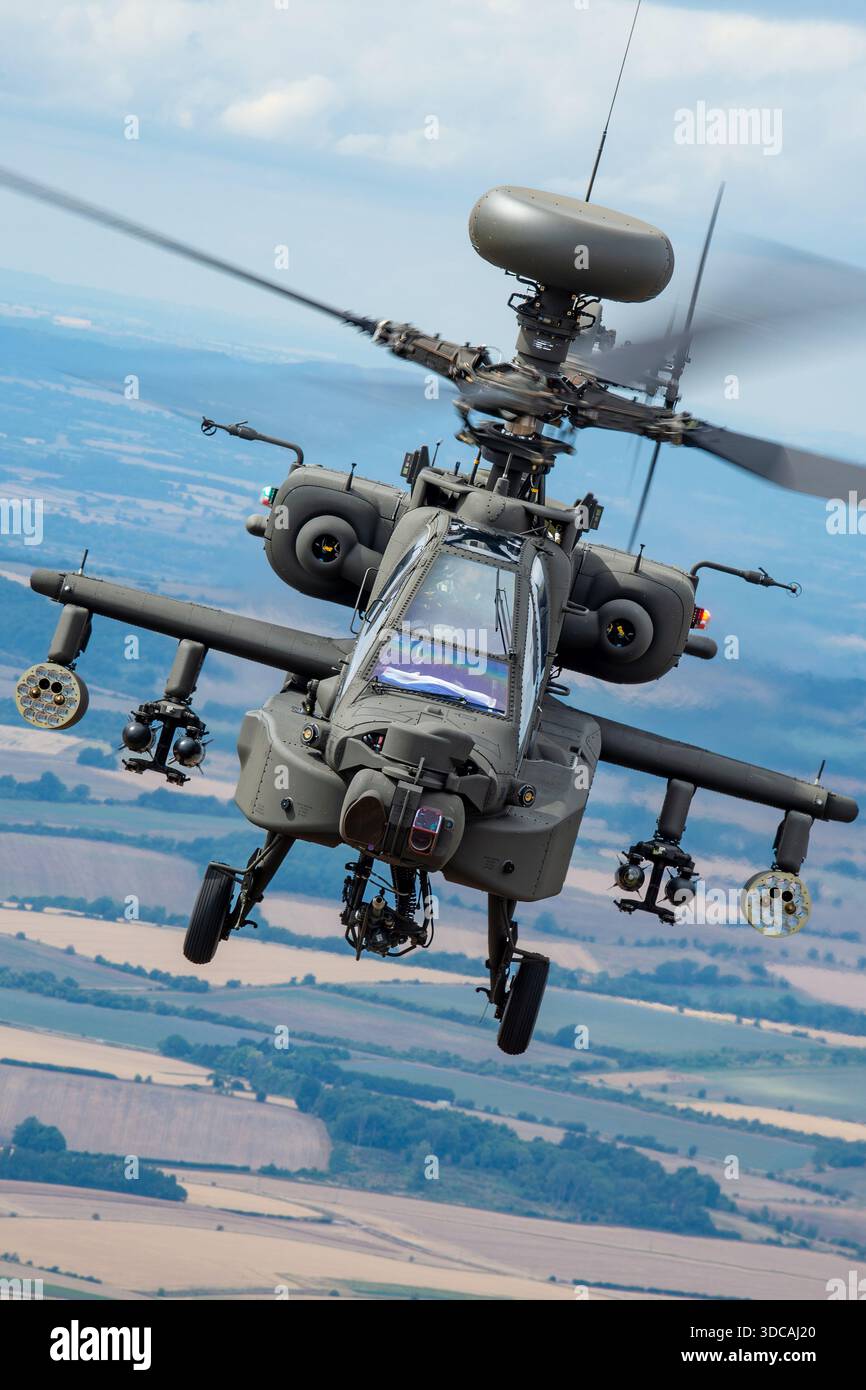 Apache Rotor System The Boeing AH-64E Apache Guardian of the Royal Netherlands Air Force ...