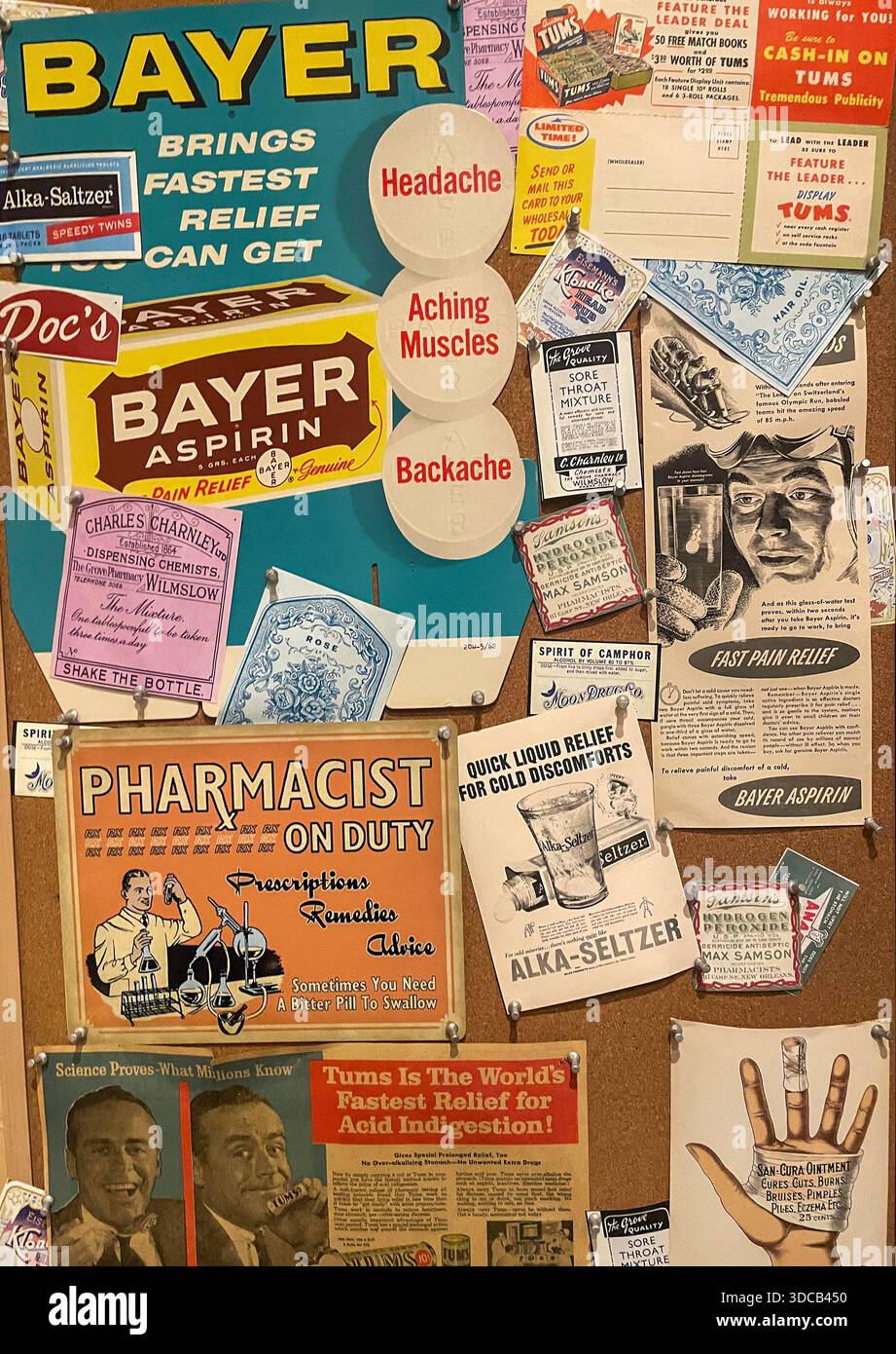 The Museum of Broadway is located in the theater district near Times Square, 2025, New York City, United States - Smartphone Captured Stock Image