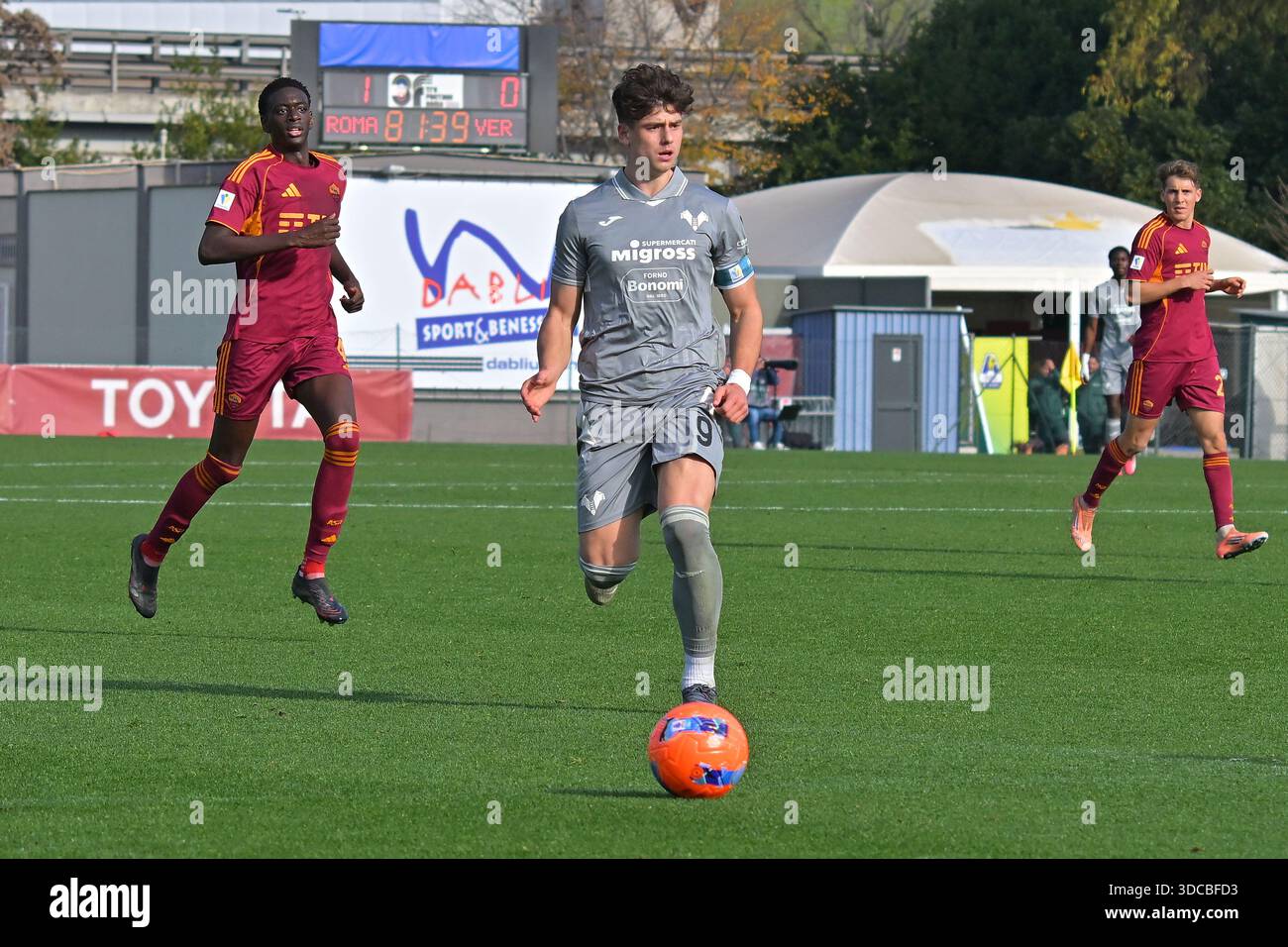 Ioan Vermesan (Hellas Verona) during the match of Primavera 1
