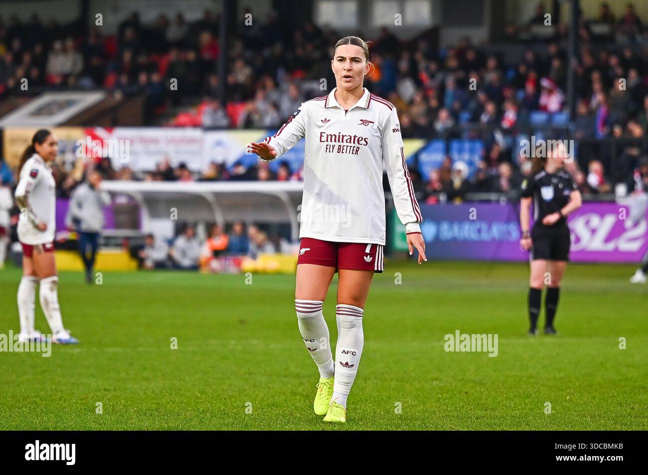 Steph Catley of Arsenal during the Subway Women's League Cup Quarter ...
