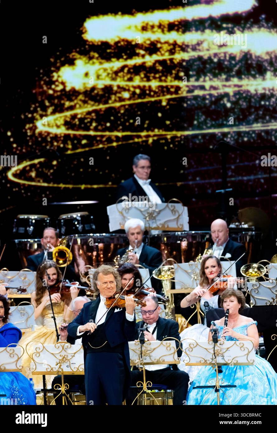 MAASTRICHT – Violinist and conductor Andre Rieu during the last of his ...
