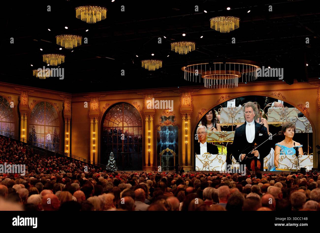 MAASTRICHT – Violinist and conductor Andre Rieu during the last of his ...