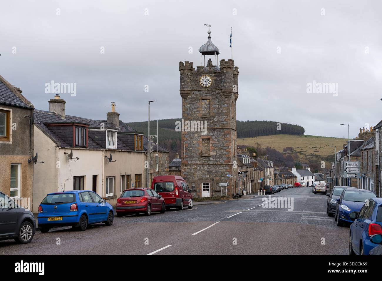 This is the Town Centre of Dufftown, the Malt Whisky Capital of ...