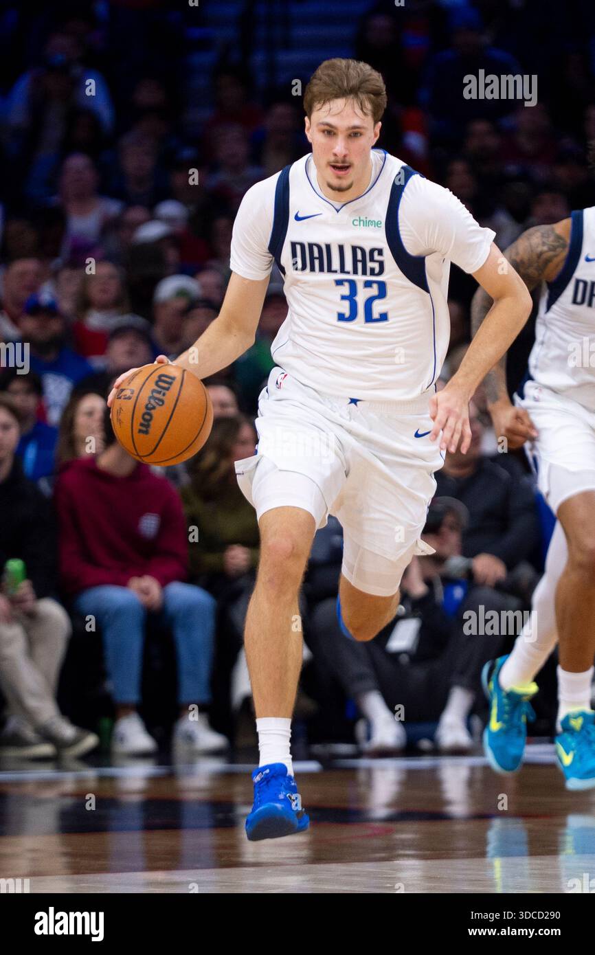 Dallas Mavericks' Cooper Flagg in action during an NBA basketball game