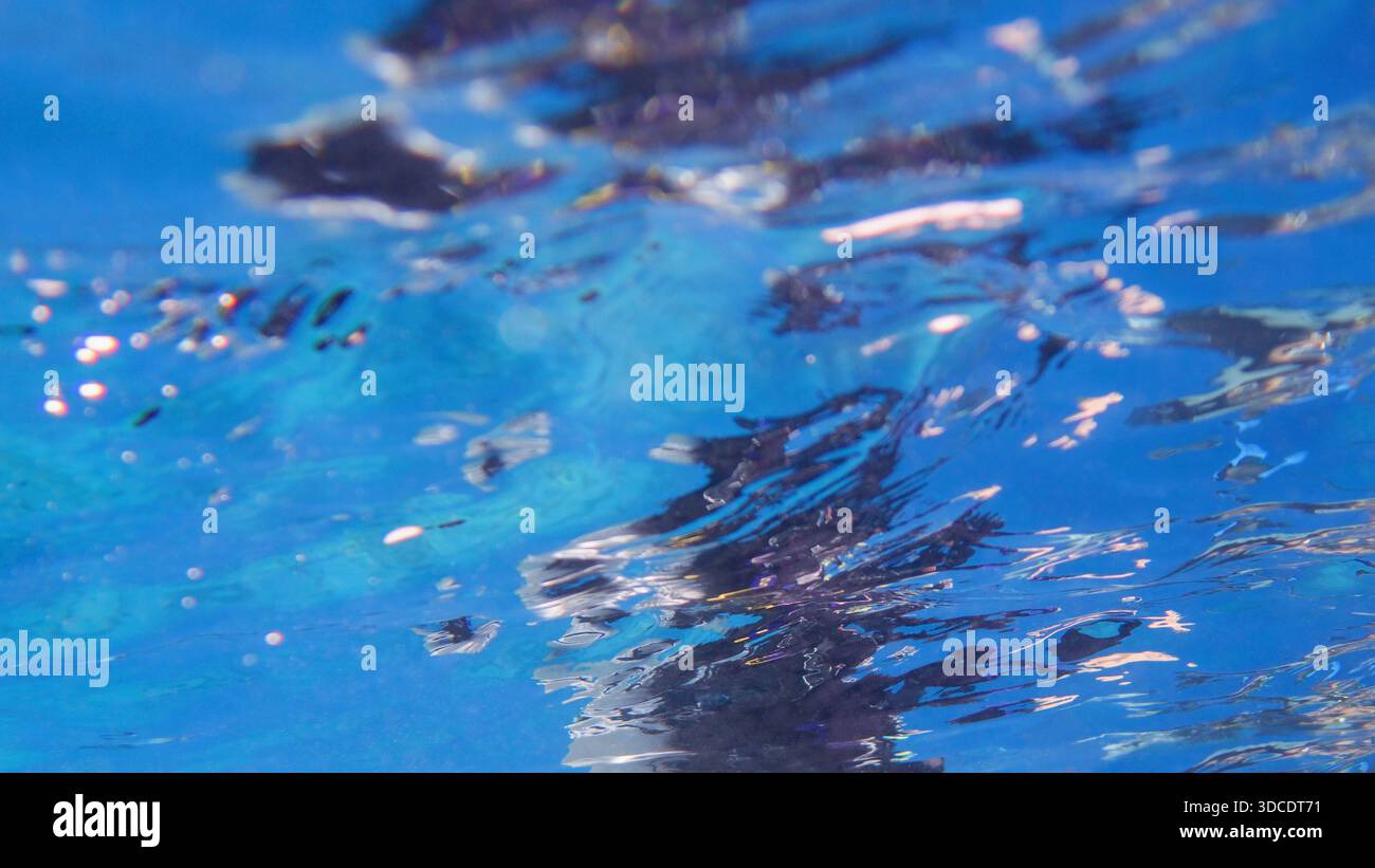 Blue abstract background, blue water splash Stock Photo - Alamy