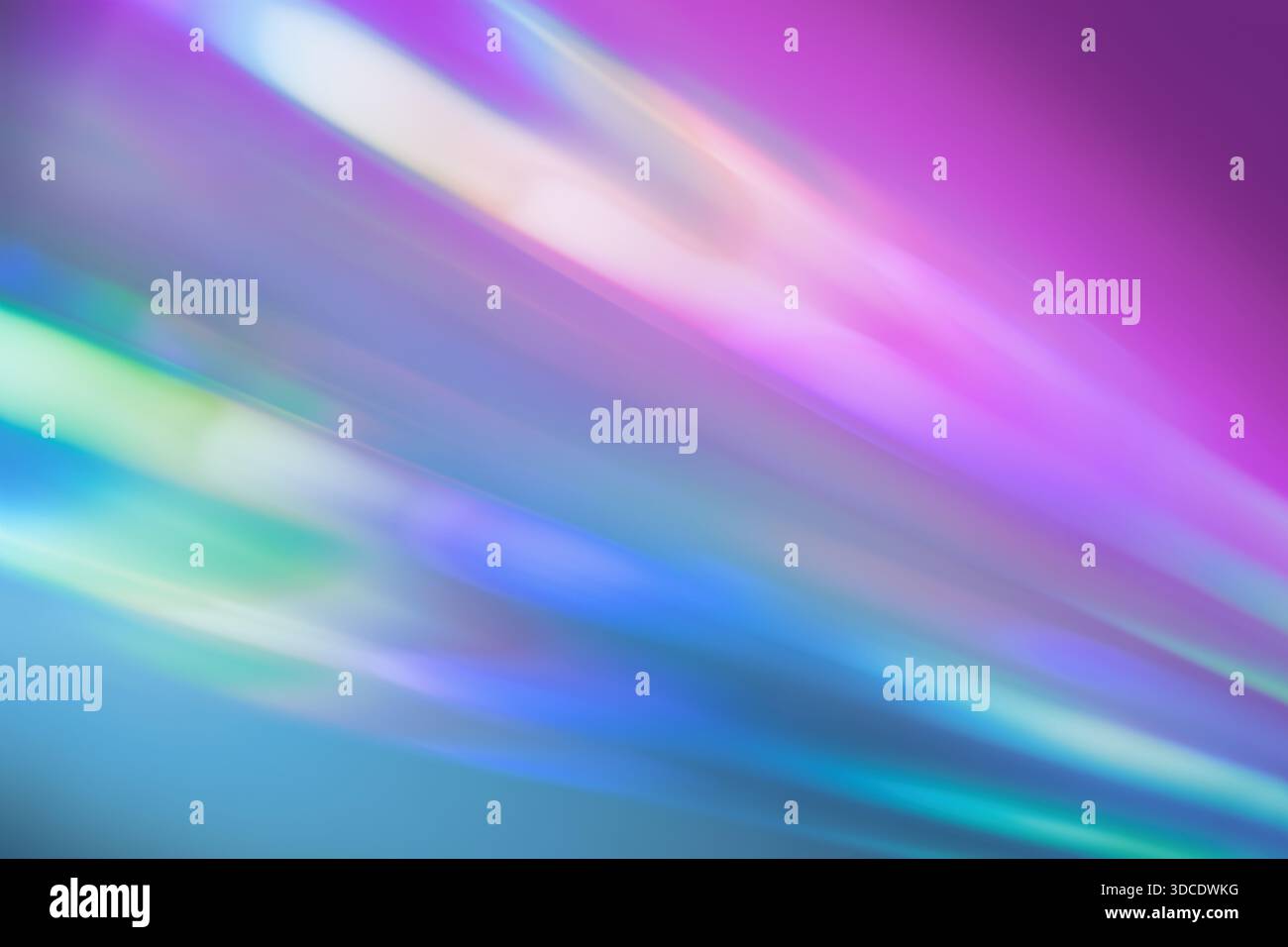 Multicolored violet- blue gradient abstract background - hologram Stock Photo