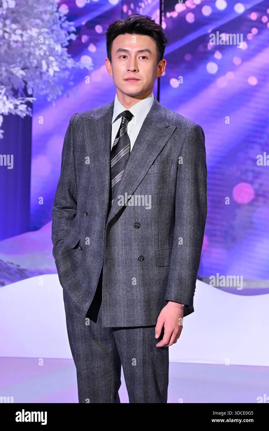Chinese actor Liu Xiaoxu attends the 2025 Sohu Fashion Awards in ...