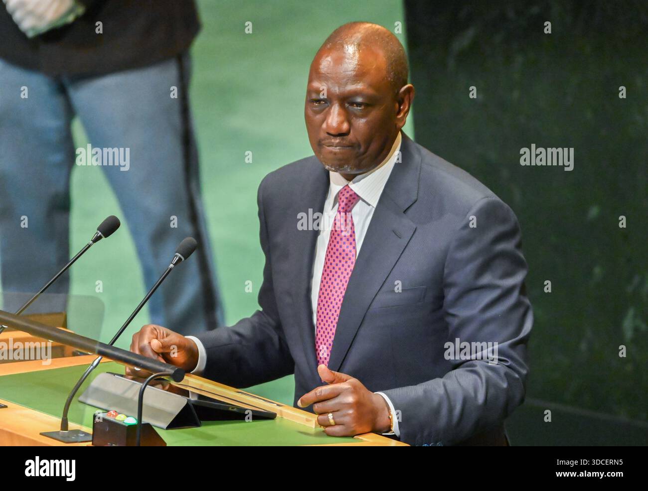 President William Samuel Ruto of Kenya addresses the United Nations ...