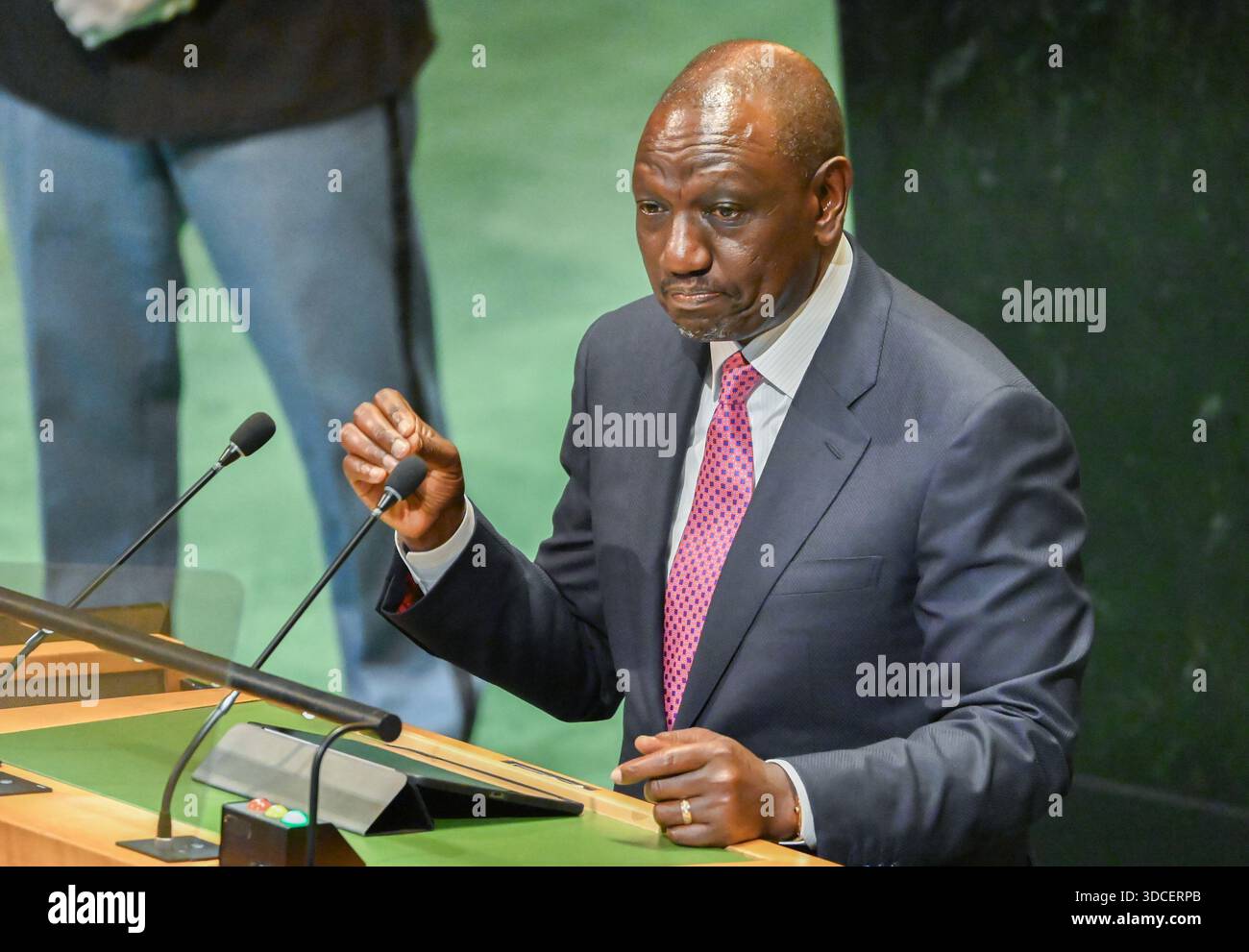 President William Samuel Ruto of Kenya addresses the United Nations ...