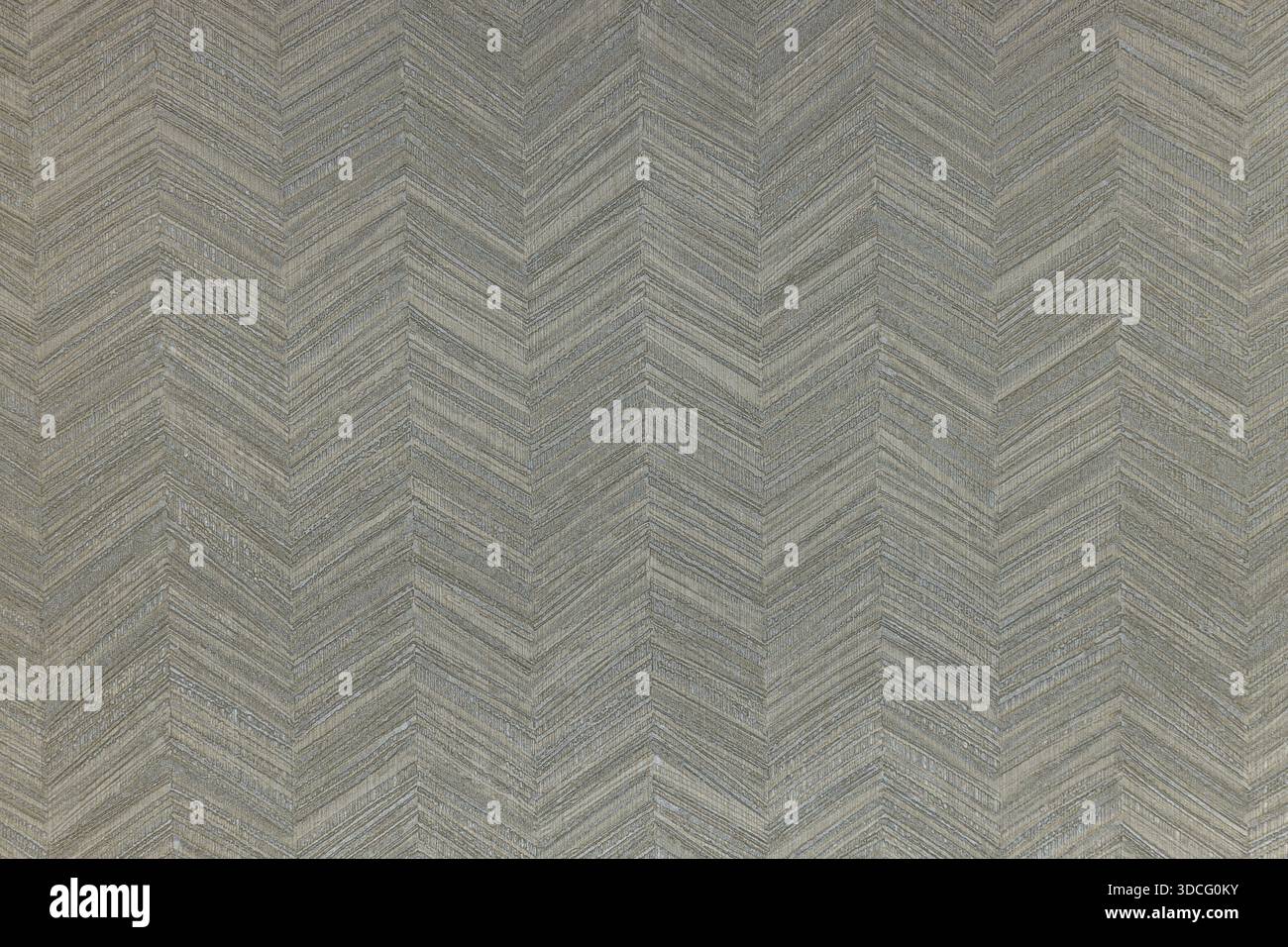 Grey Chevron Pattern Wallcovering Texture Background Stock Photo