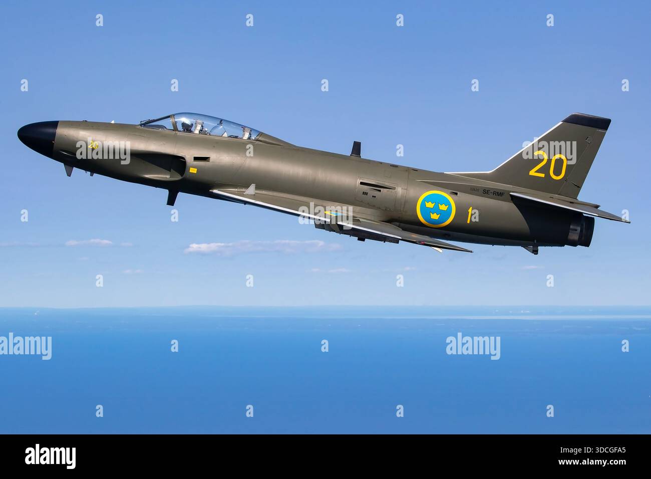 Saab J 32B Lansen (serial 32-620), civil registration SE-RMF, operated ...