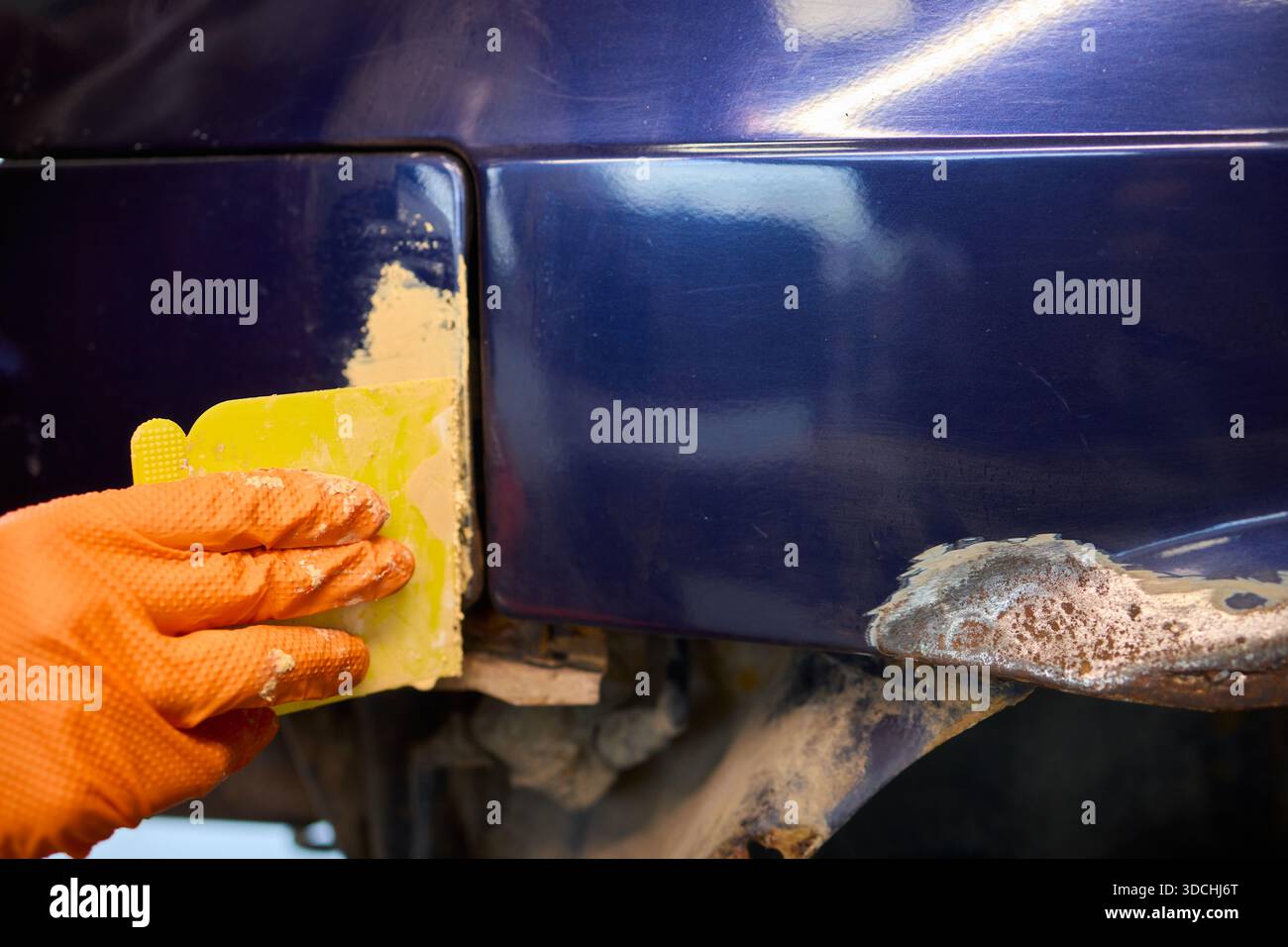 The Auto Body Repair Process includes proper Putty Application ...