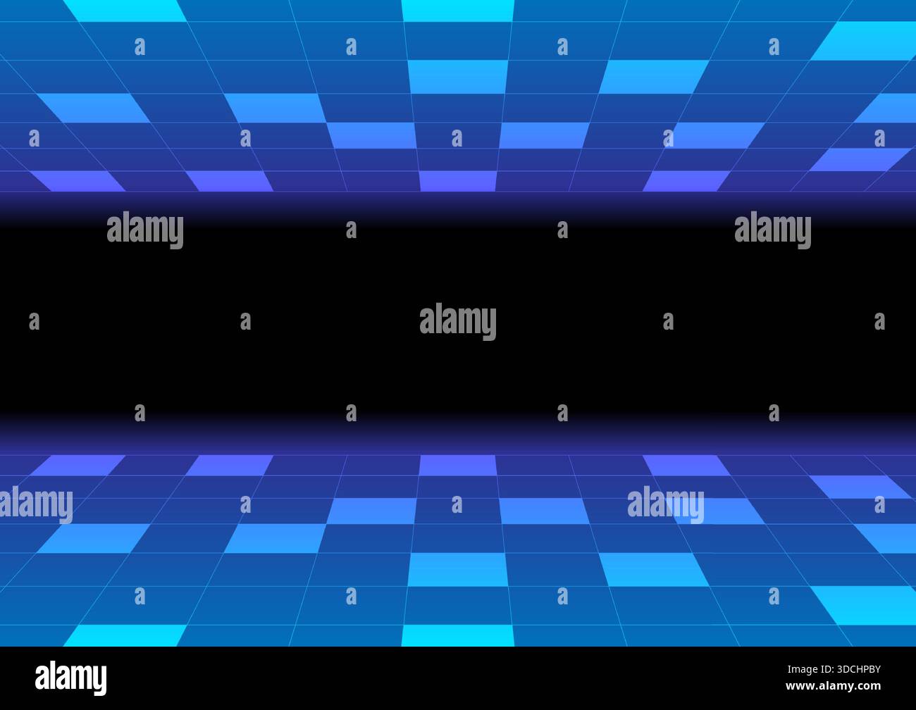 Abstract background with perspective grid, stock vector Stock Vector