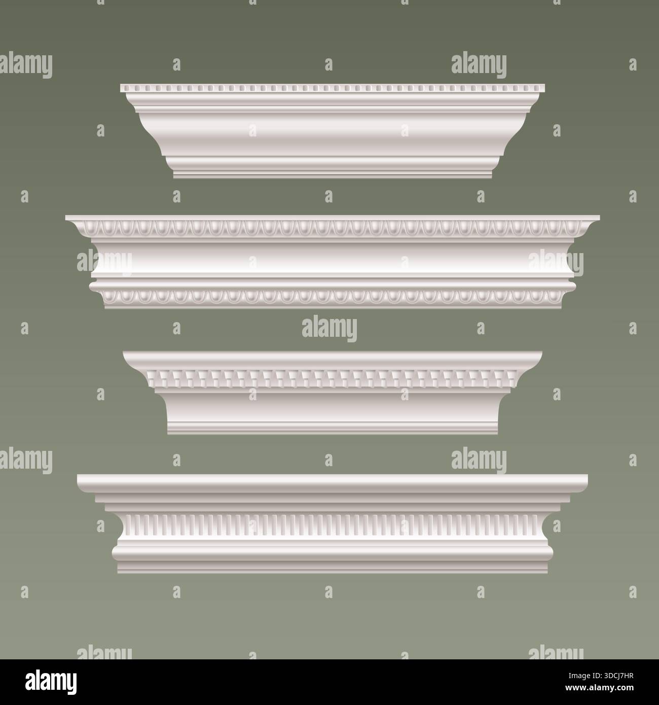 Molding details Stock Vector Images - Alamy