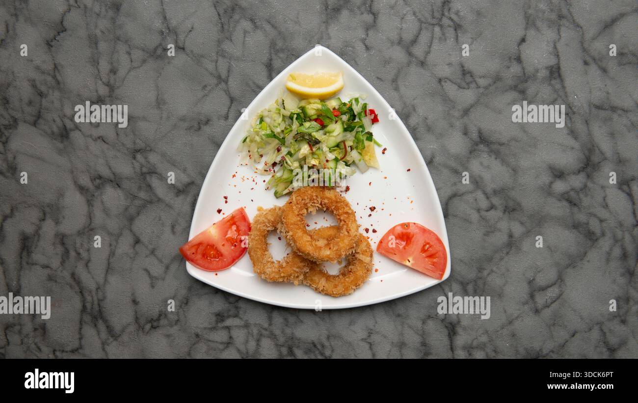 Food. Calamari Stock Photo