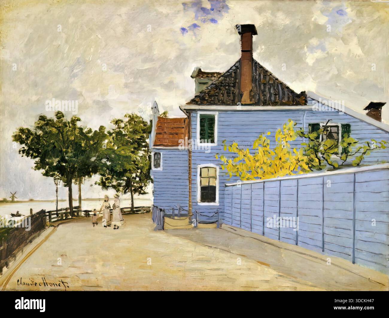 Claude monet house interior Stock Vector Images - Alamy