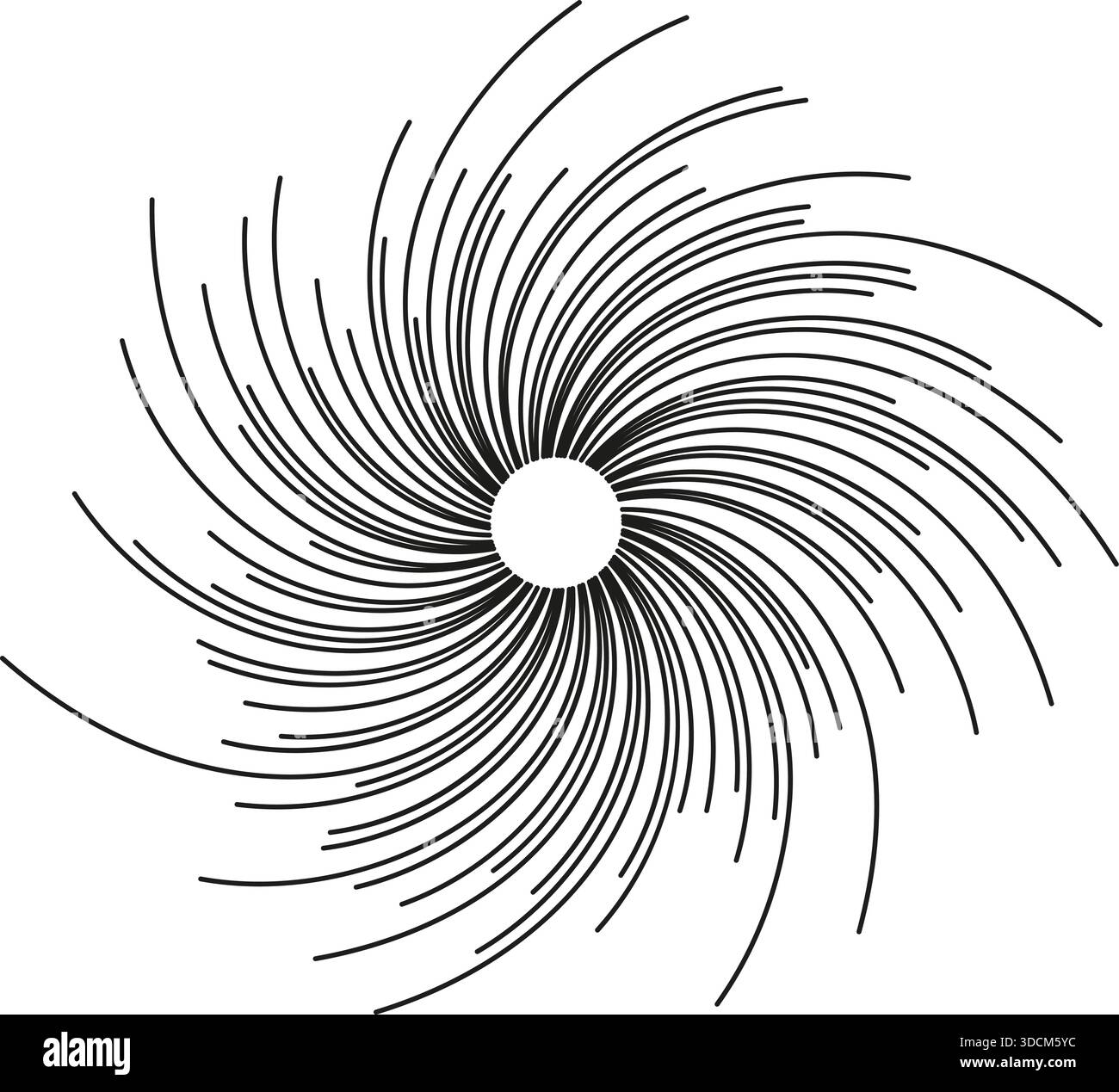 Irregular Rays Vector Irregular rays explode into a vortex, radiating from an empty center ...