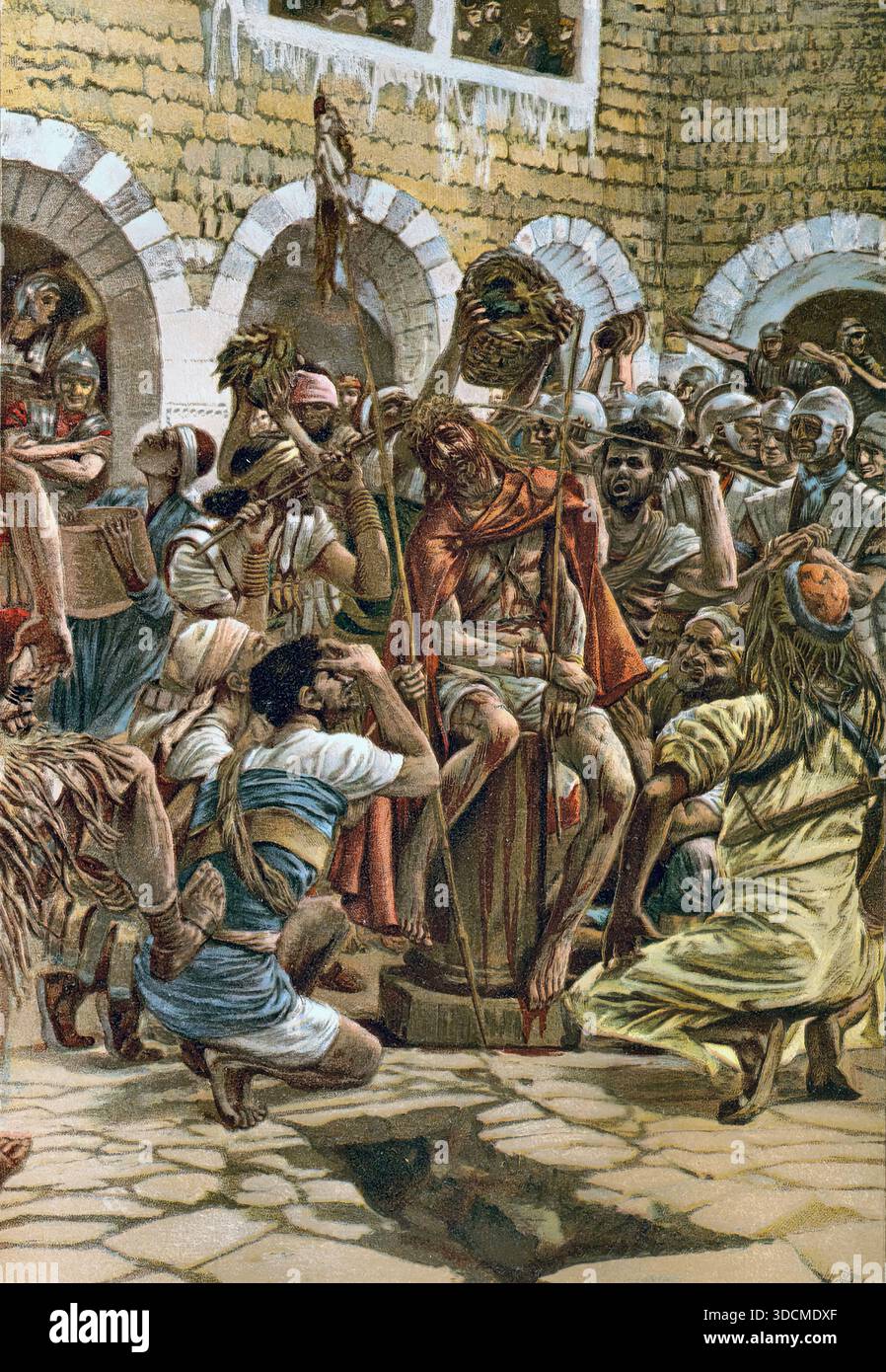 James Jacques Tissot - the Life of Christ - the Crown of Thorns