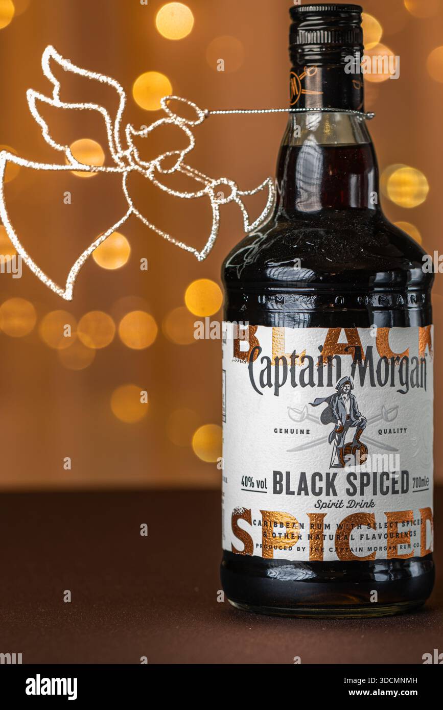Captain morgan rum bottle hi-res stock photography and images - Alamy
