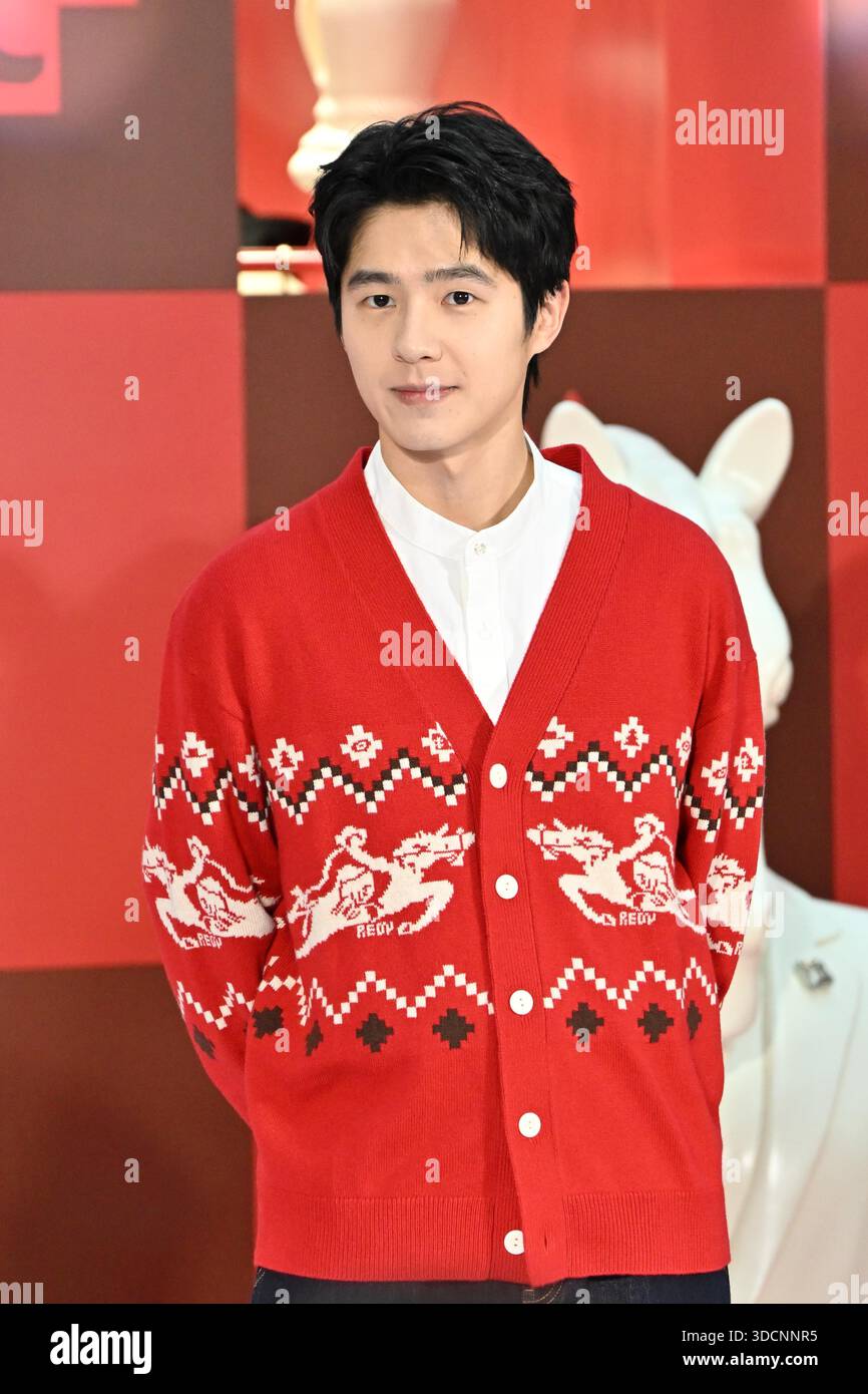 Chinese actor Liu Haoran attends an activity in Beijing, China, 21 ...