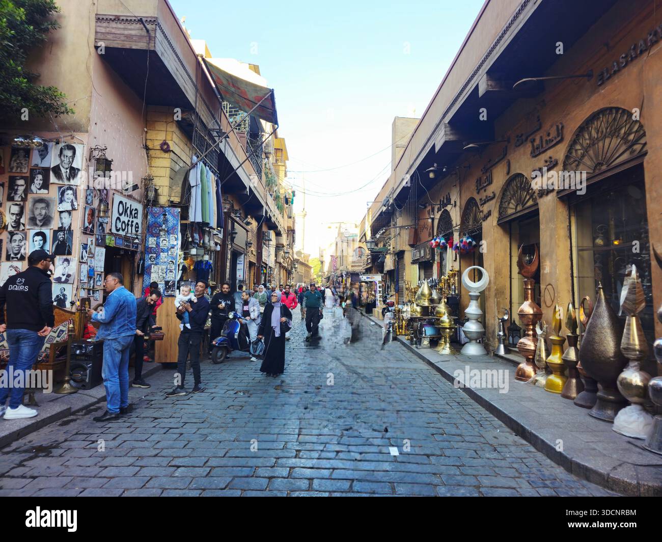 Cairo, Egypt, December 20 2025: Al-Muizz li-Din Allah al-Fatimi Street ...