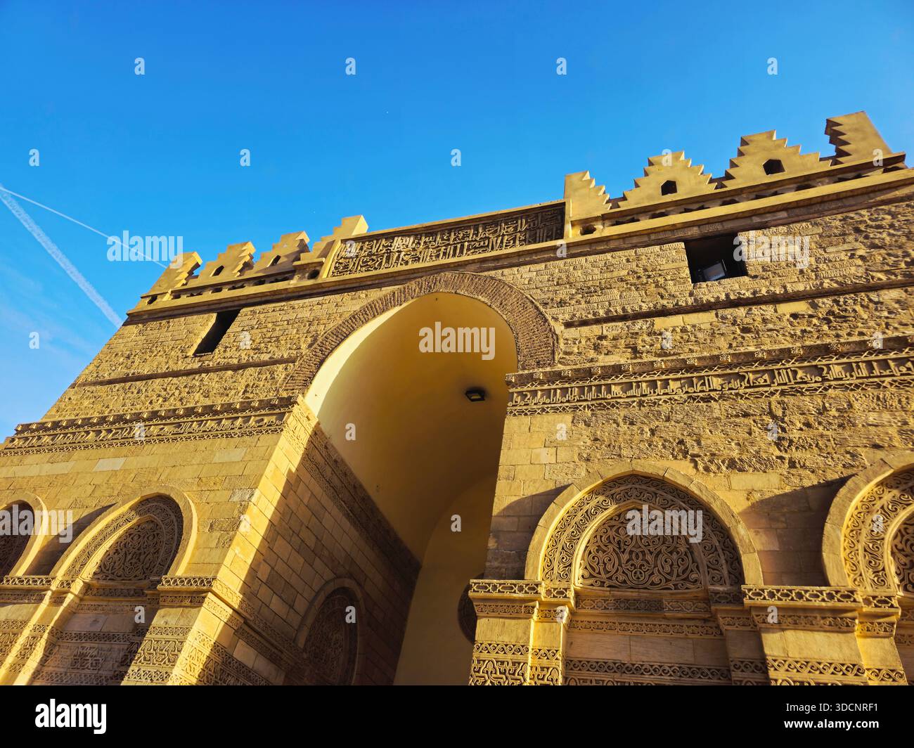 Cairo, Egypt, December 20 2025: The Al-Hakim bi-Amr Allah Mosque, also ...